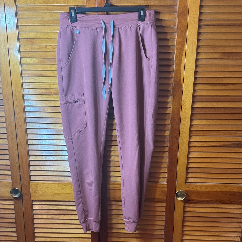 Figs Zamora Mauve Jogger Pants size Small Regular